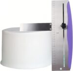 Adjustable Cake Scraper 12 Inch — Stainless Steel Bench Smoother