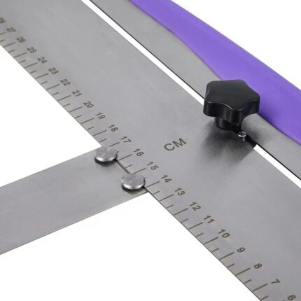 Adjustable Cake Scraper 12 Inch — Stainless Steel Bench Smoother