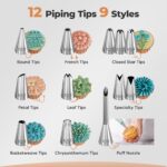 Aluminium Cake Decorating Kit — 71 Pieces with Turntable