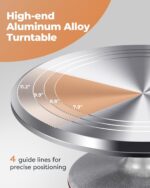 Aluminium Cake Turntable 12 Inch with Decorating Tool Set