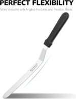 Angled Offset Icing Spatula Set — 6, 8 and 10 Inch Blades