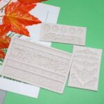 Baroque Scroll and Lace Silicone Moulds — 3 Pieces