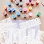Border Stencils — 12 Pieces, Mandala and Floral Templates