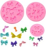 Bow Silicone Mould — 3 Pack for Fondant and Chocolate