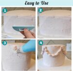 Cake Arch Guide Tool — 3 Pieces for Evenly Spaced Piping