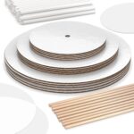 Cake Board Tiering Kit — 6, 8 and 10 Inch Boards, 15 Pieces