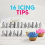 Cake Decorating Kit — 124 Pieces with 16 Tips and 100 Piping Bags