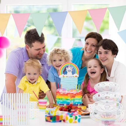 Cake Support Rod Set — 12 Sticks with 4 Dividers for 6 to 12 Inch Cakes