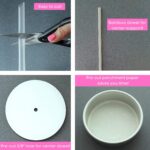 Cake Tier Stacking Kit — 10, 8 and 6 Inch Boards with Dowels