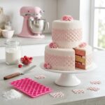 Diamond Pattern Fondant Embosser Mould