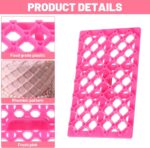 Diamond Pattern Fondant Embosser Mould