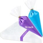 Disposable Piping Bags 16 Inch — 100 Pieces, Extra Thick