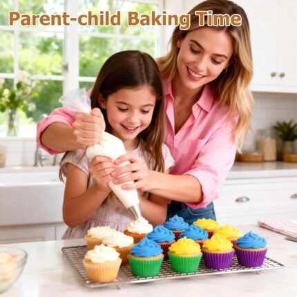 Disposable Piping Bags 16 Inch — 100 Pieces, Extra Thick