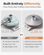 Heavy-Duty Cake Turntable 12 Inch with Non-Slip Base