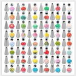 Numbered Piping Tip Set — 48 Pieces for Cookie and Cake Decorating