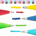 Numbered Piping Tip Set — 48 Pieces for Cookie and Cake Decorating