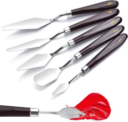 Palette Knife Set — 5 Pieces for Icing and Colour Mixing