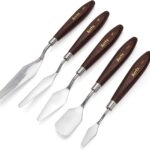 Palette Knife Set — 5 Pieces, Stainless Steel Blades