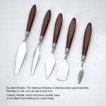 Palette Knife Set — 5 Pieces, Stainless Steel Blades