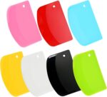 Plastic Dough and Bowl Scraper Set — 7 Pieces for Bread and Cake