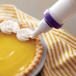 Plunger-Style Dessert Decorator with Four Tips and Couplers