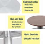 Revolving Cake Turntable 12 Inch with 35-Piece Decorating Set