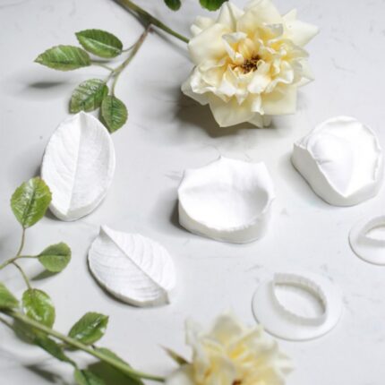 Rose Petal Cutter and Veiner Set — 31 Pieces for Sugar Flowers