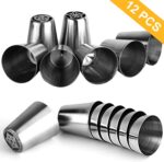 Russian Piping Tip Set — 47 Pieces with 12 Flower Nozzles