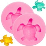 Sea Turtle Silicone Mould — 2 Pieces for Fondant and Chocolate