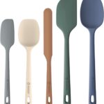 Silicone Spatula Set — 5 Pieces, Heat Resistant with Strong Core
