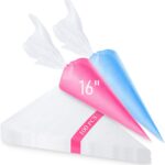 Tipless Disposable Piping Bags 16 Inch — 100 Pieces